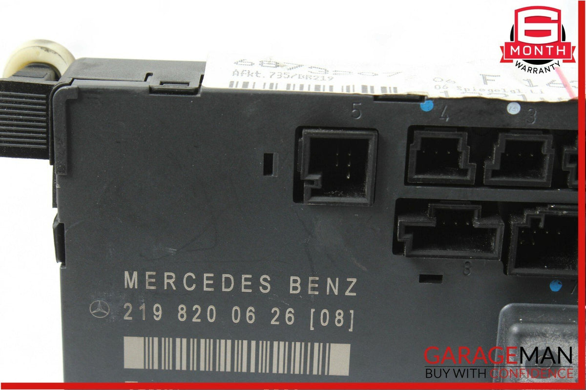 06-11 Mercedes W219 CLS500 Front Left Door Controller Module Unit