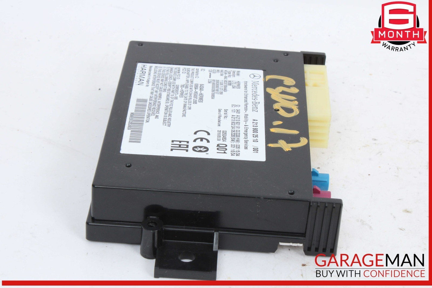 12-23 Mercedes W205 C300 4MATIC Communication Computer Control Module Unit OEM