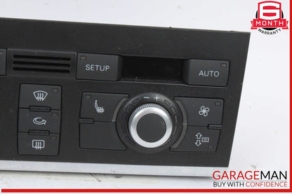 07-09 Audi Q7 Front AC Air Conditioning Heater Temperature Climate Control Panel