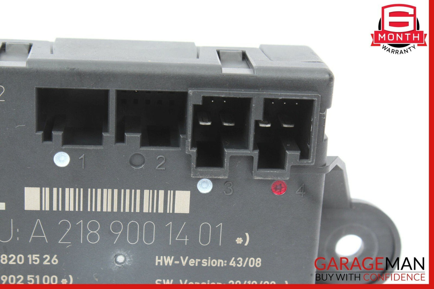 08-15 Mercedes W204 C250 Rear Left Driver Side Door Control Module Q1 OEM