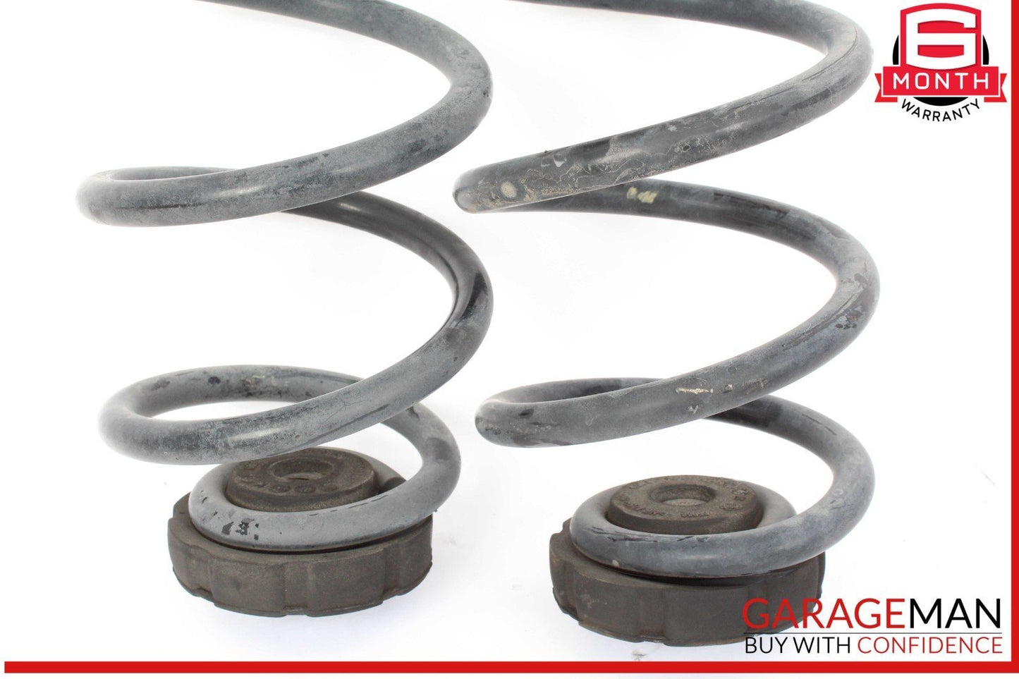 15-18 Porsche Macan 95B Rear Right and Left Side Coil Spring Springs Set of 2