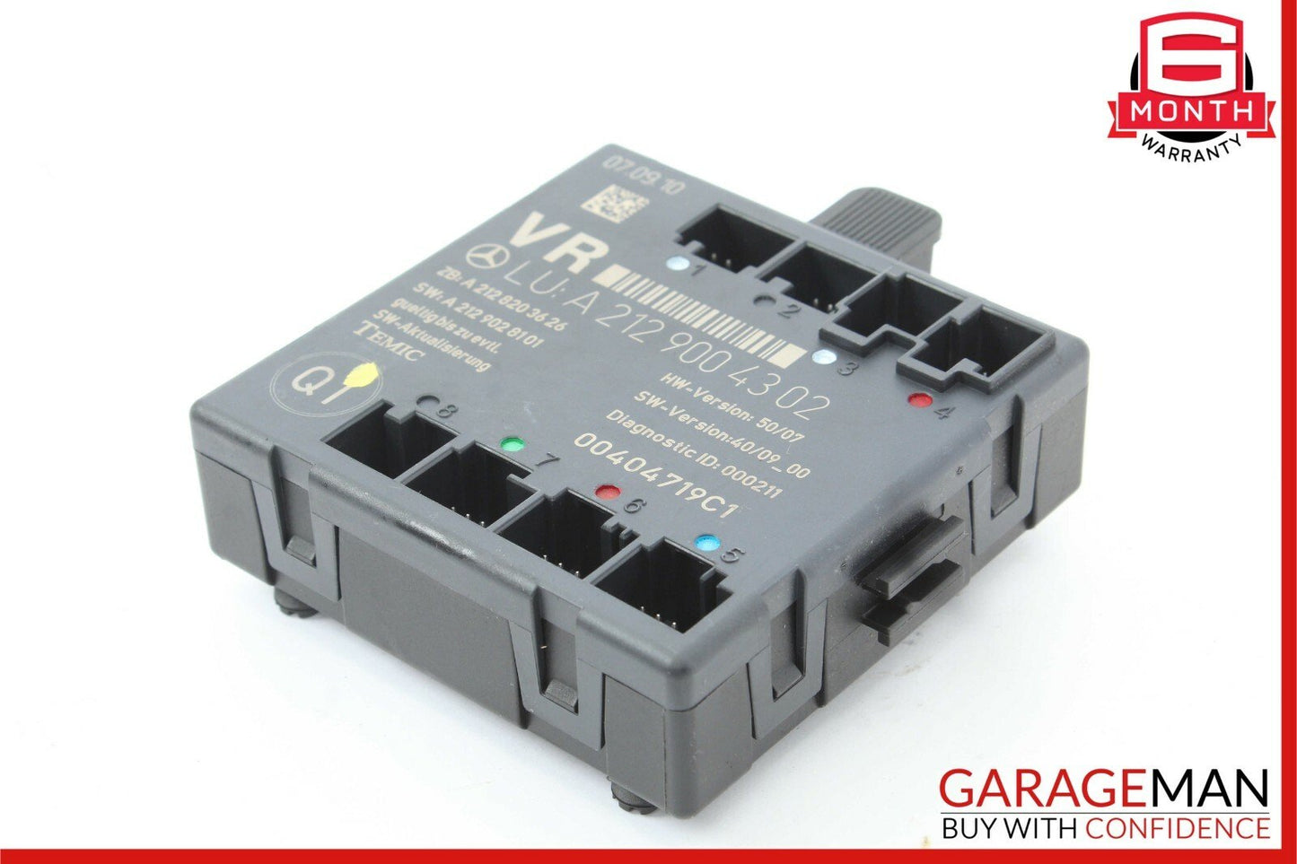 08-18 Mercedes W204 C250 C300 E400 Front Right Side Door Control Module Unit OEM