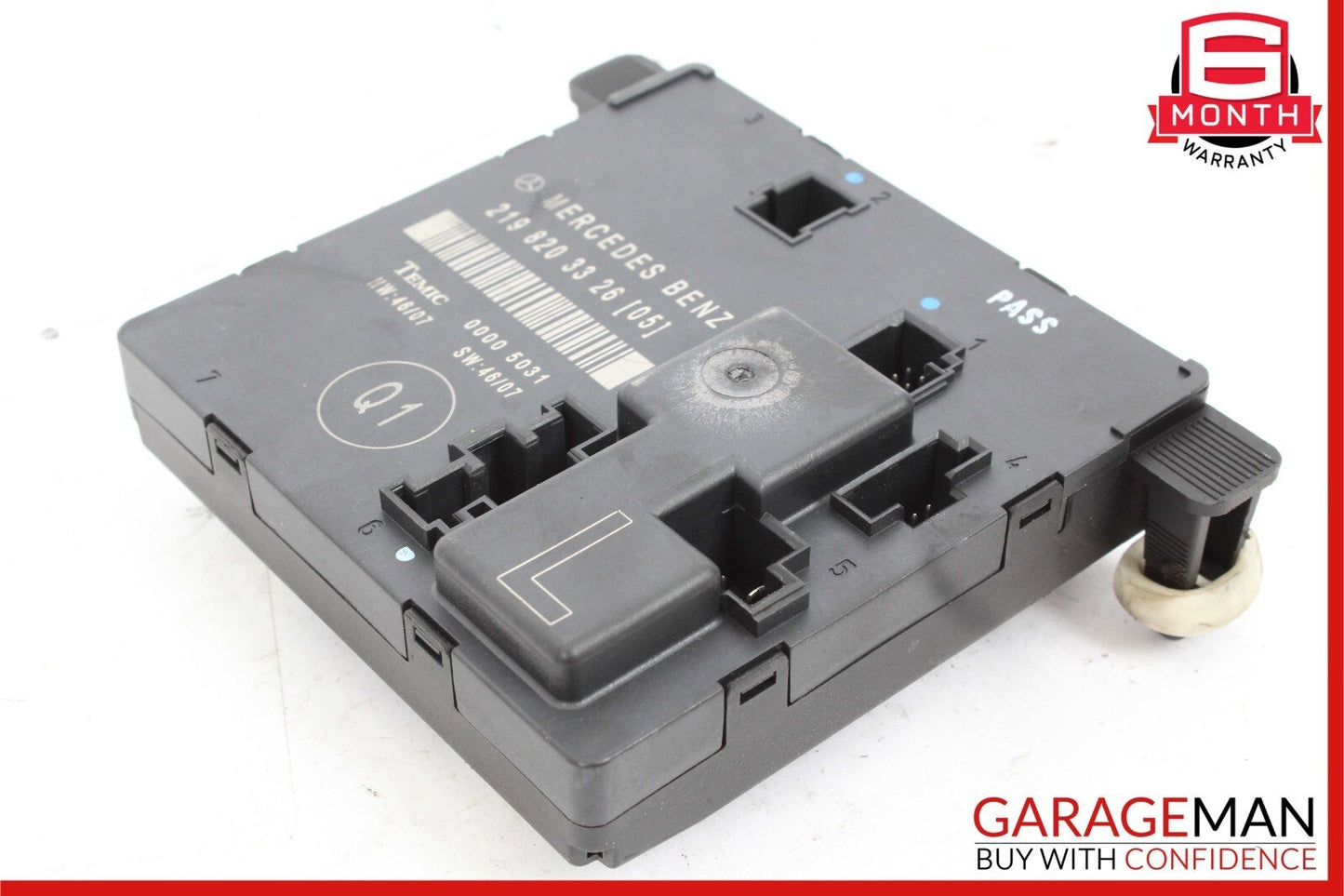 06-11 Mercedes W219 CLS500 CLS550 Rear Left Side Door Control Module Unit OEM