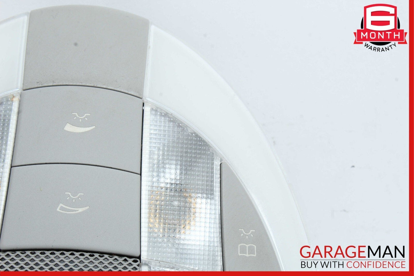 03-11 Mercedes W219 CLS550 CLS500 Rear Overhead Dome Light Gray 2118207501 OEM