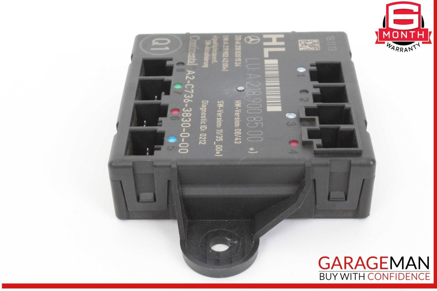 08-18 Mercedes W212 E250 CLS500 C250 Rear Left Side Door Control Module Unit OEM