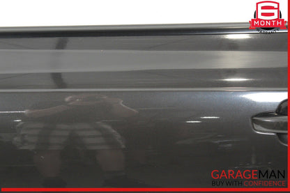 12-18 Audi A7 RS7 S7 Rear Left Driver Side Door Shell Panel Black OEM