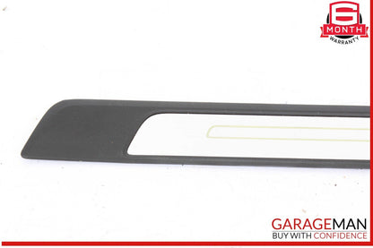 17-24 Audi A4 Front Left & Front Right Side Door Sill Plate Cover Trim OEM