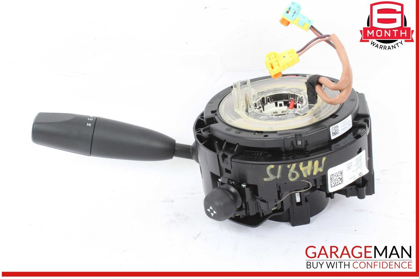 14-17 Maserati Ghibli Steering Column Combination Switch Assembly Black OEM
