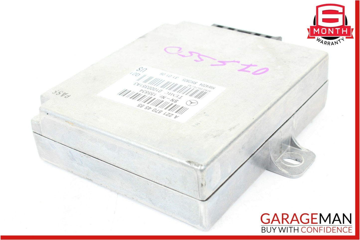 07-13 Mercedes W221 S550 CL550 Voice Language Communication Controller Module