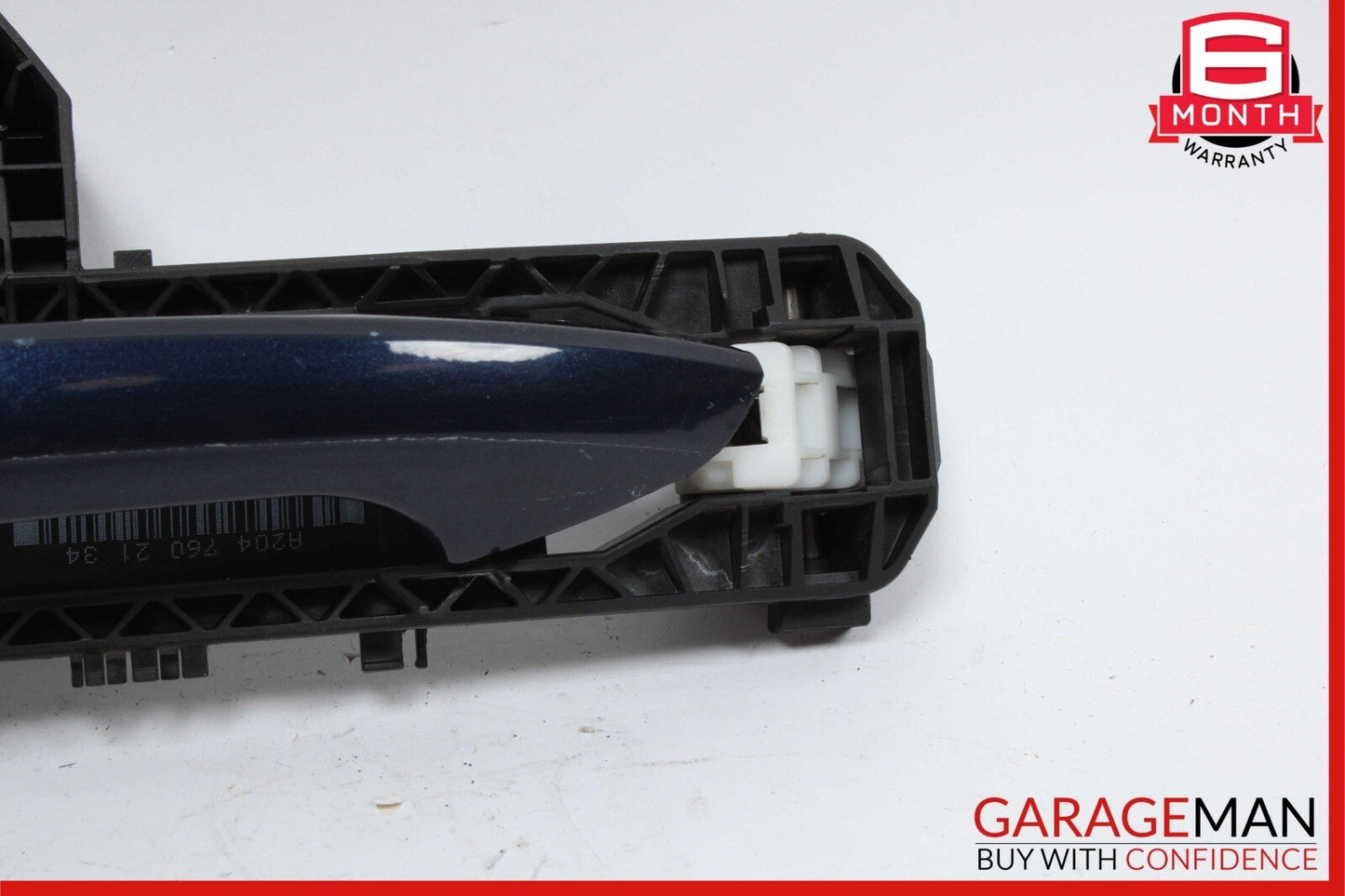 10-13 Mercedes W212 E350 E550 Rear Left Side Exterior Door Handle Assembly Blue
