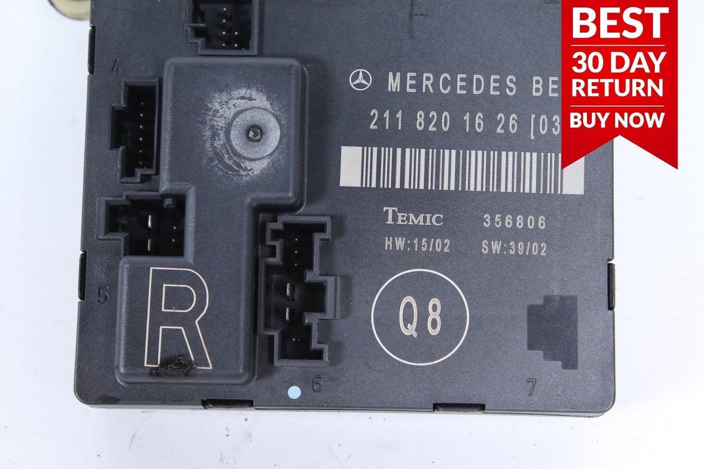 03-06 Mercedes W211 E320 E350 E500 Rear Right Door Control Module 2118201626 A20