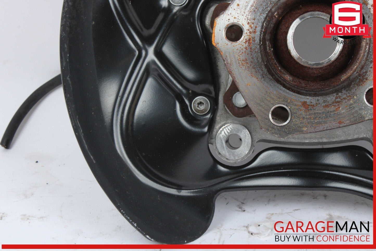 2017-2024 Audi Q7 Rear Left Spindle Knuckle Wheel Hub 4M0505431AF Genuine