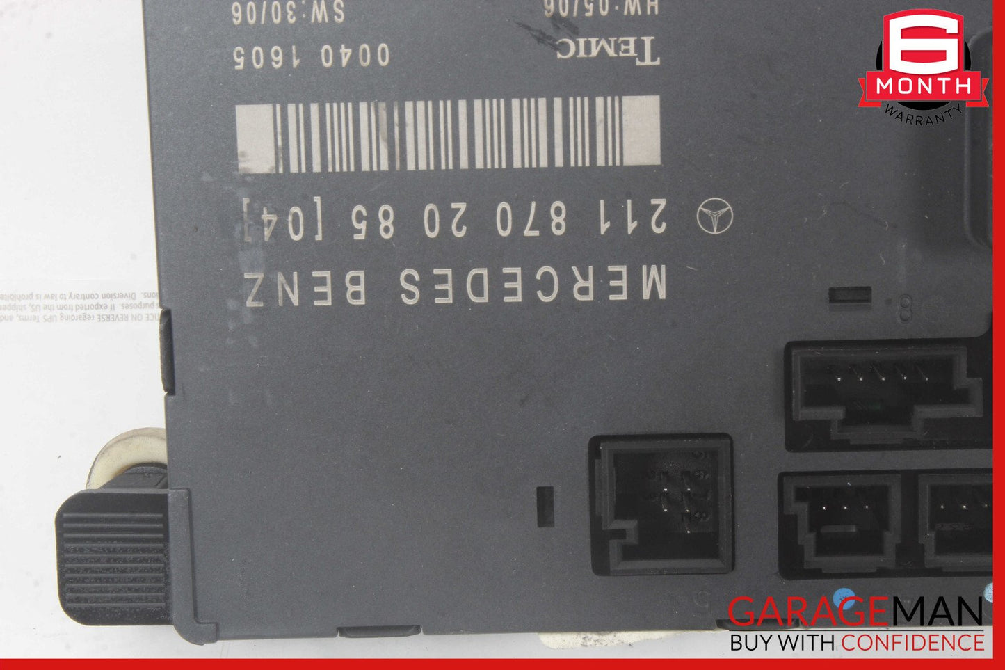 03-09 Mercedes W211 E320 E550 Front Right Passenger Door Control Module OEM