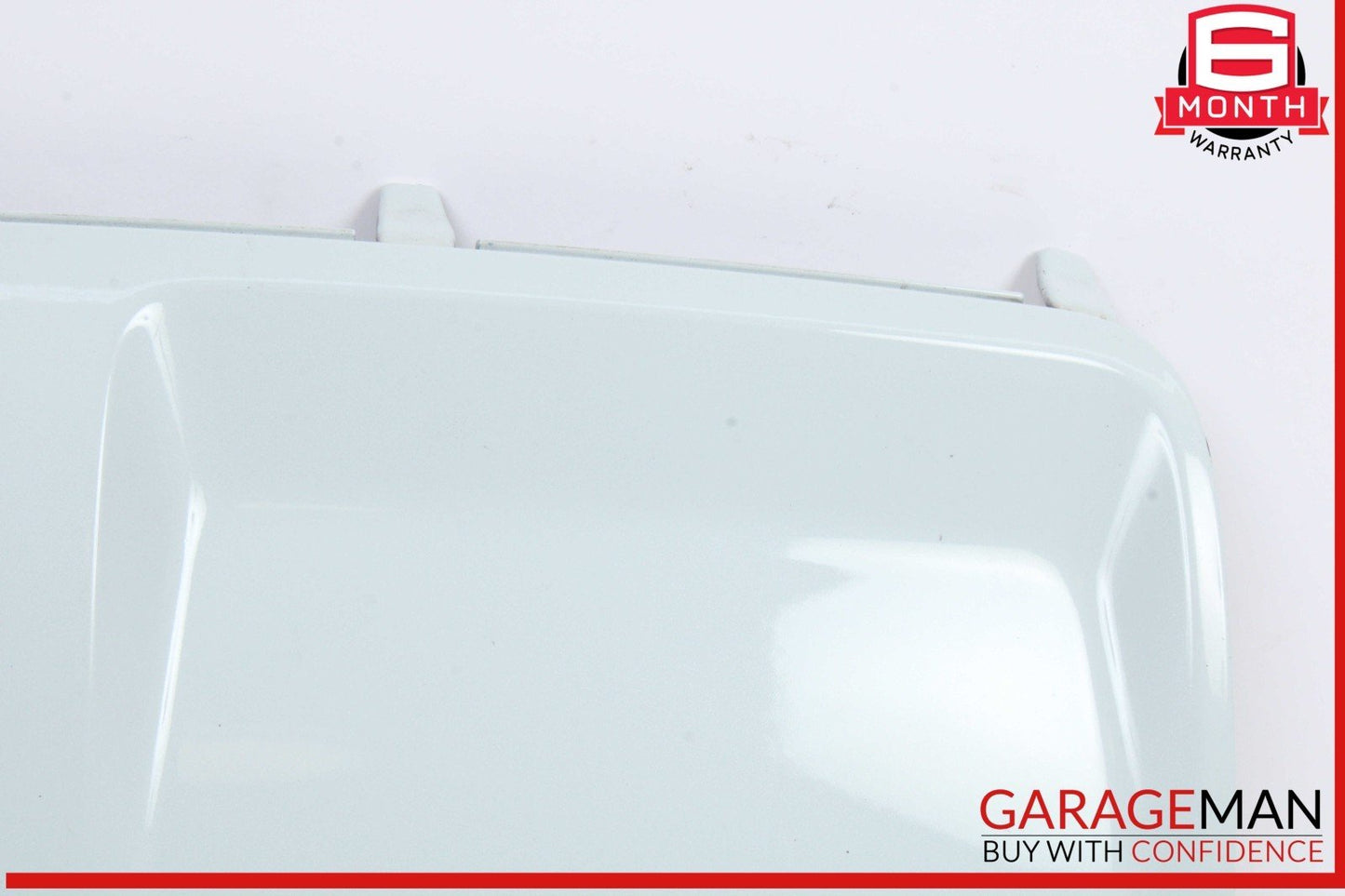13-17 Audi Q5 Rear Bumper Spoiler Trim White 8R0807819L OEM