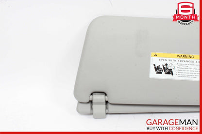 12-16 Mercedes X166 GL450 ML400 Sun Visor Sunvisor Right Passenger Side Gray OEM