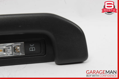 15-20 Mercedes W205 C300 Rear Right Side Roof Grab Handle w/ Lamp Black