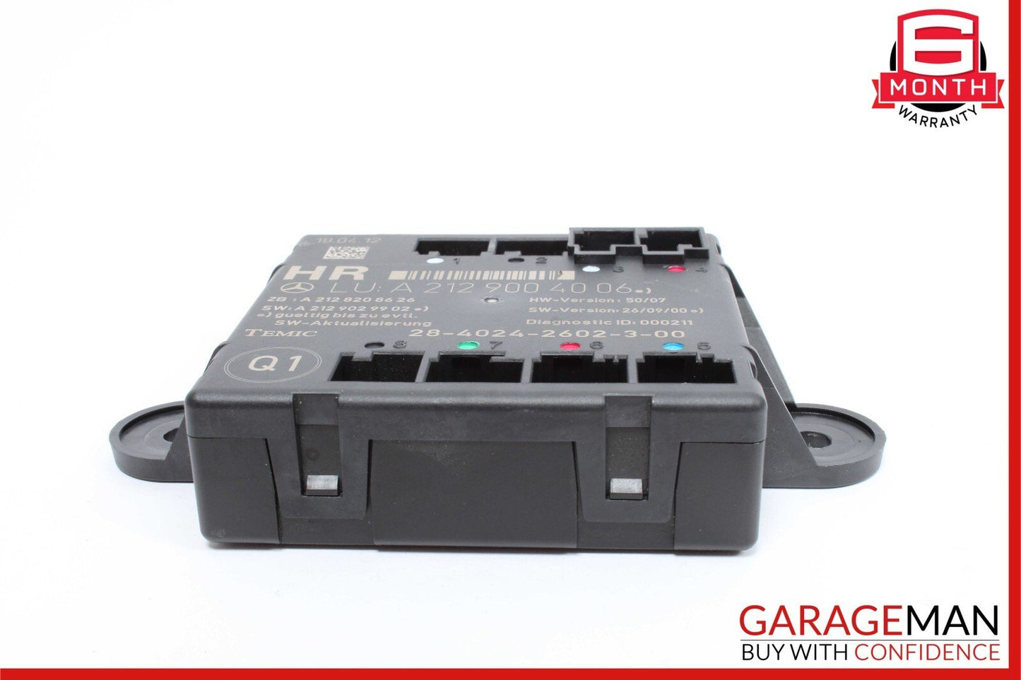 08-18 Mercedes C250 E350 GLK350 CLS550 Rear Right Door Controller Module Unit