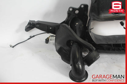 11-14 Porsche Cayenne 958 Hybrid S Radiator Coolant Hose Air Duct Pipe Assy OEM