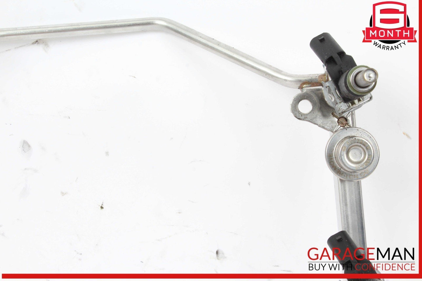 05-12 Mercedes W204 C300 E350 SLK300 Fuel Injector Rail w/ Fuel Injectors OEM