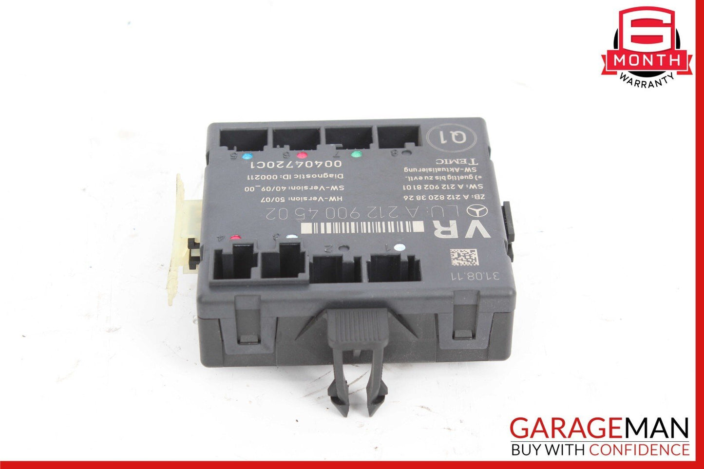 08-18 Mercedes W212 E350 GLK350 Front Right Side Door Control Module Unit OEM