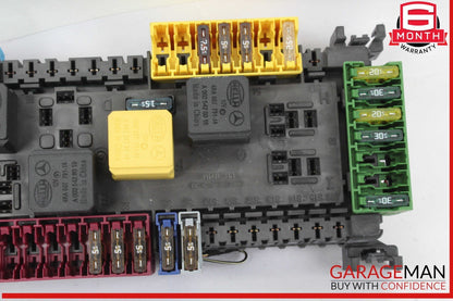 12-16 Mercedes X166 GL450 GL550 ML550 Rear Relay Fuse Box 1669063901 OEM