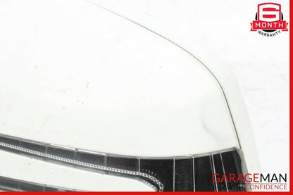 12-14 Mercedes W204 C250 C63 AMG Front Left Side Mirror Rear View Door White