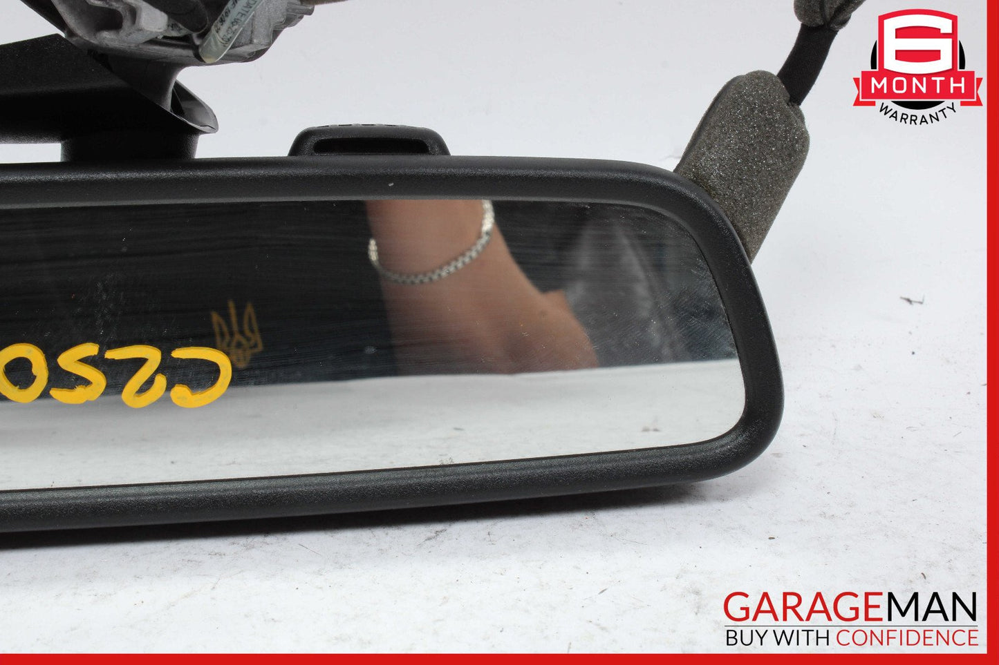10-16 Mercedes W204 C250 E400 Interior Rear View Mirror Black OEM