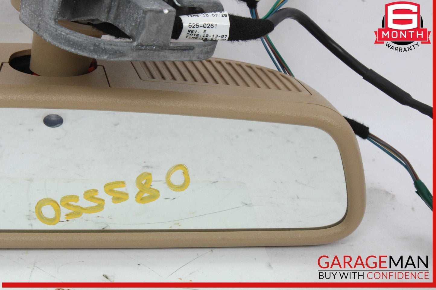 07-09 Mercedes W221 S550 S450 S63 AMG Interior Rear View Mirror Cover Assy OEM