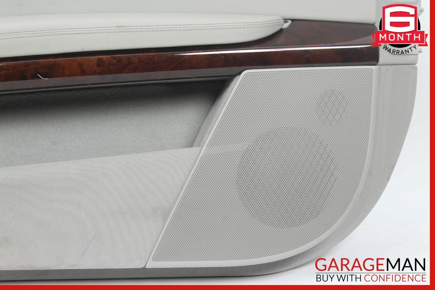 07-14 Mercedes W216 CL550 Front Right Passenger Side Interior Door Panel Gray