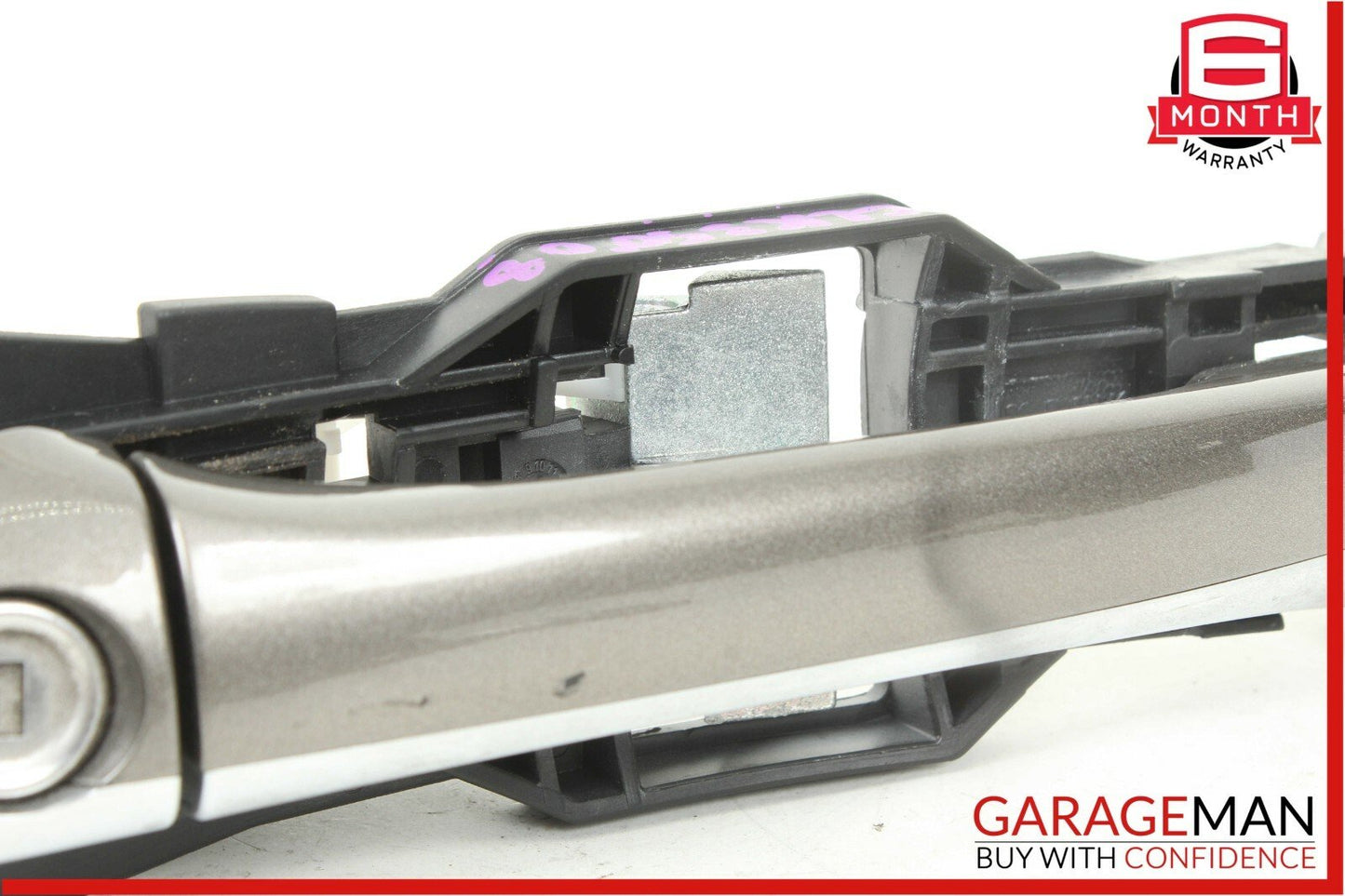 03-09 Mercedes W209 CLK350 Front Left Side Exterior Door Handle Indium Gray OEM