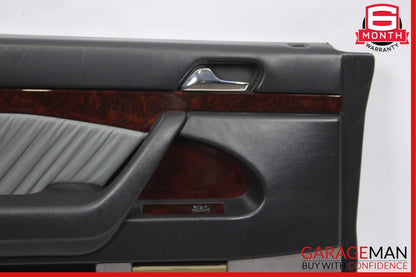 92-99 Mercedes W140 500SEL S420 Rear Left Driver Side Interior Door Panel Gray