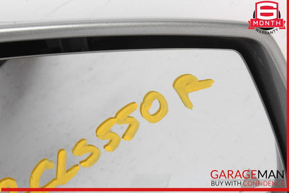 12-18 Mercedes W218 CLS550 Front Right Side Rear View Door Mirror w/ Blind Spot