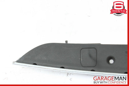 08-14 Mercedes W204 C250 Trunk Lid Tailgate Handle Trim Cover Panel Assembly