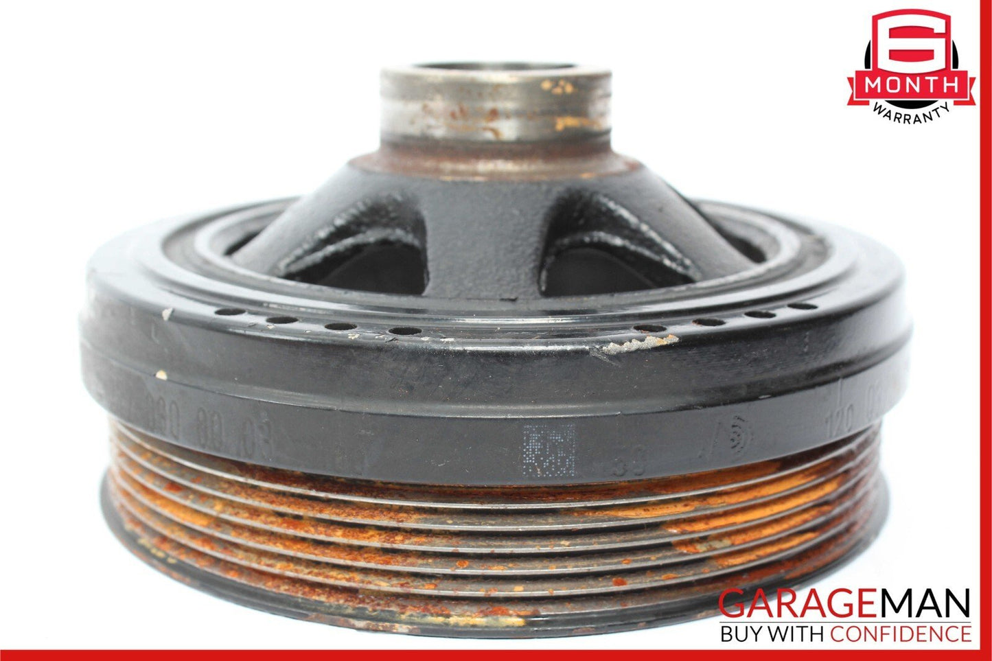 08-11 Mercedes W204 C300 Engine Motor Crankshaft Crank Shaft Pulley OEM