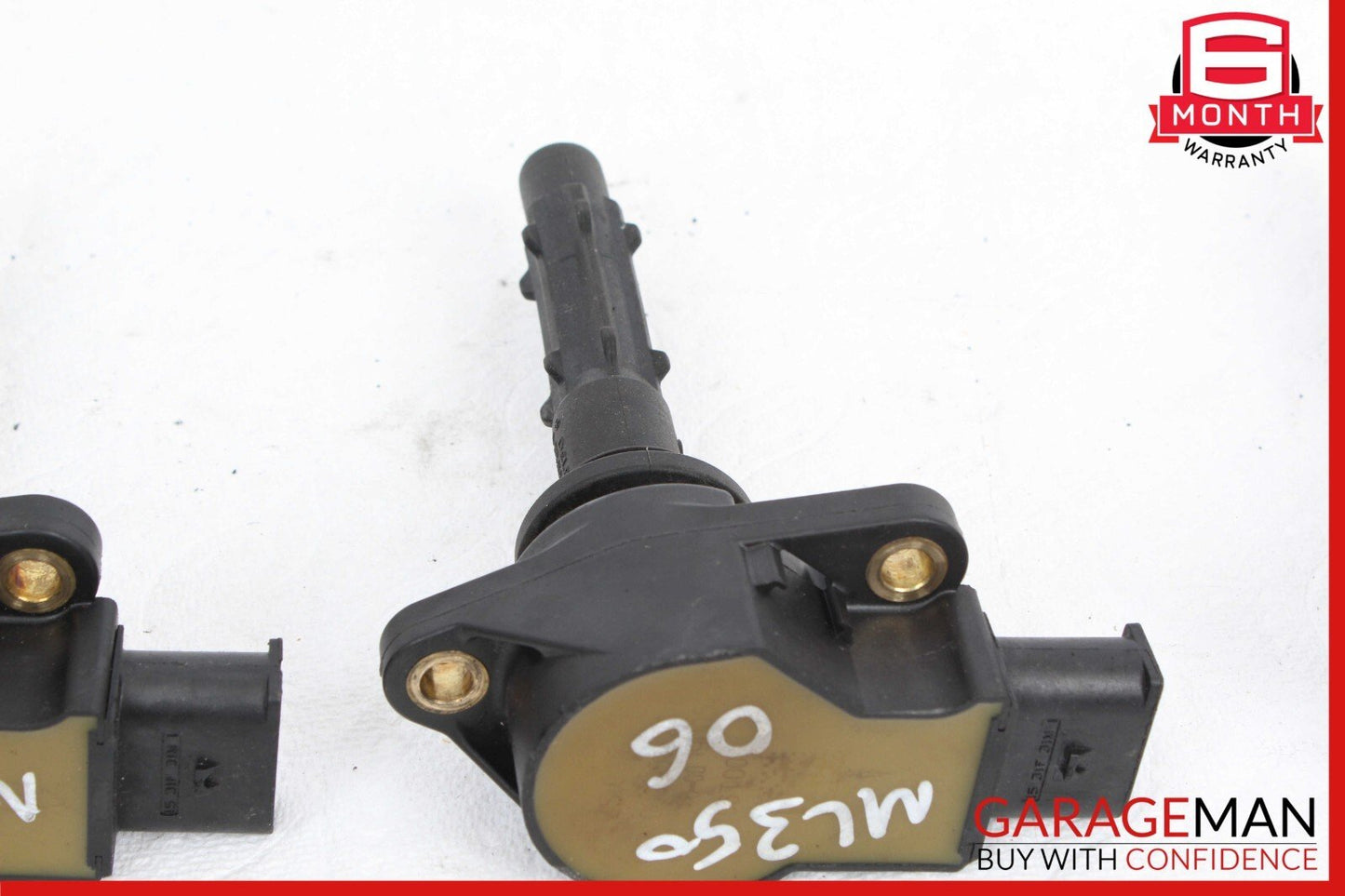 06-10 Mercedes W251 R350 CLK350 Delphi Ignition Coil Spark Plug Set of 6 pc OEM
