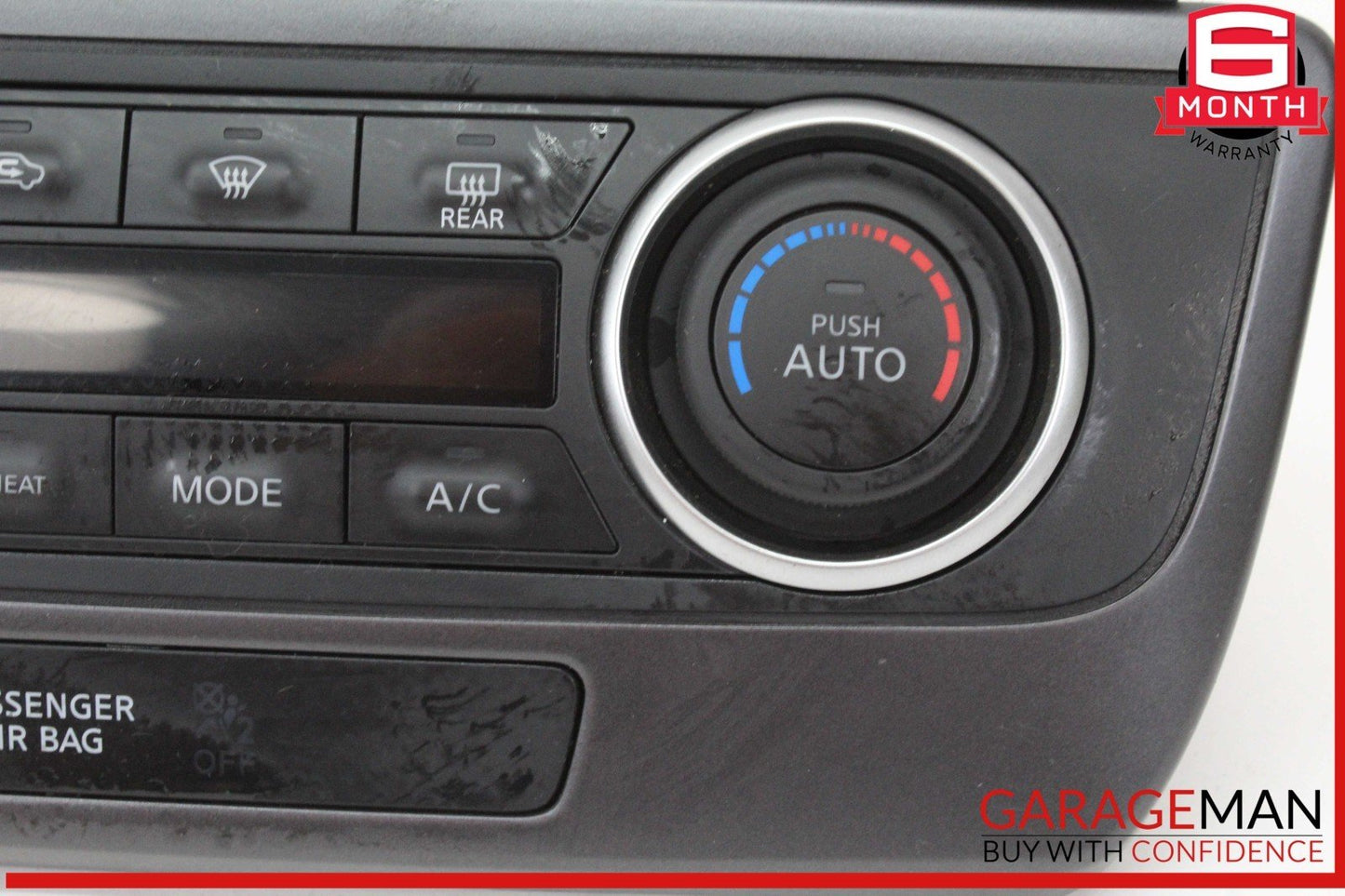 18-24 Nissan Leaf Front AC Heater Temperature Climate Control Switch Panel OEM