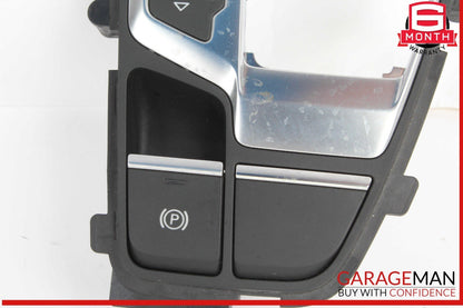 18-25 Audi Q5 Front Center Console Shifter Bezel Trim Cover w/ Parking Brake