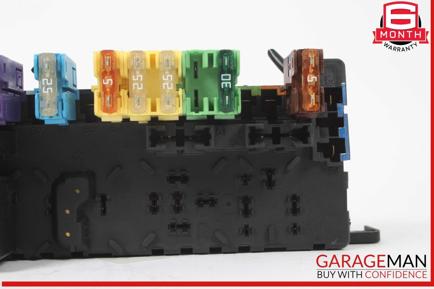 03-12 Mercedes R230 SL500 SL55 AMG SL550 Rear SAM Fuse Box Relay Module OEM