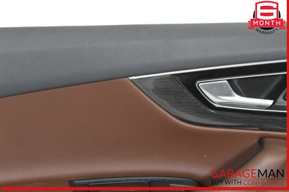 17-19 Audi Q7 Rear Left Driver Side Interior Door Panel Trim OEM