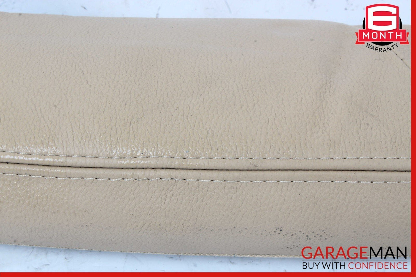 10-16 Porsche Panamera 970 Rear Left Side Seat Bolster Trim Module Assy Beige