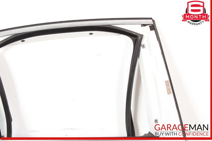 11-16 BMW 528i 535i 550i Rear Right Side Door Shell Panel White OEM