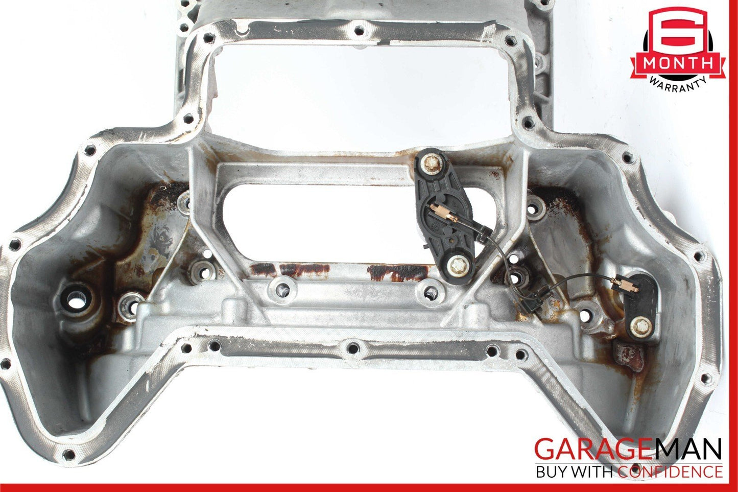 05-13 Mercedes W212 E350 C350 Engine Upper Oil Sump Baffle Pan Assembly OEM