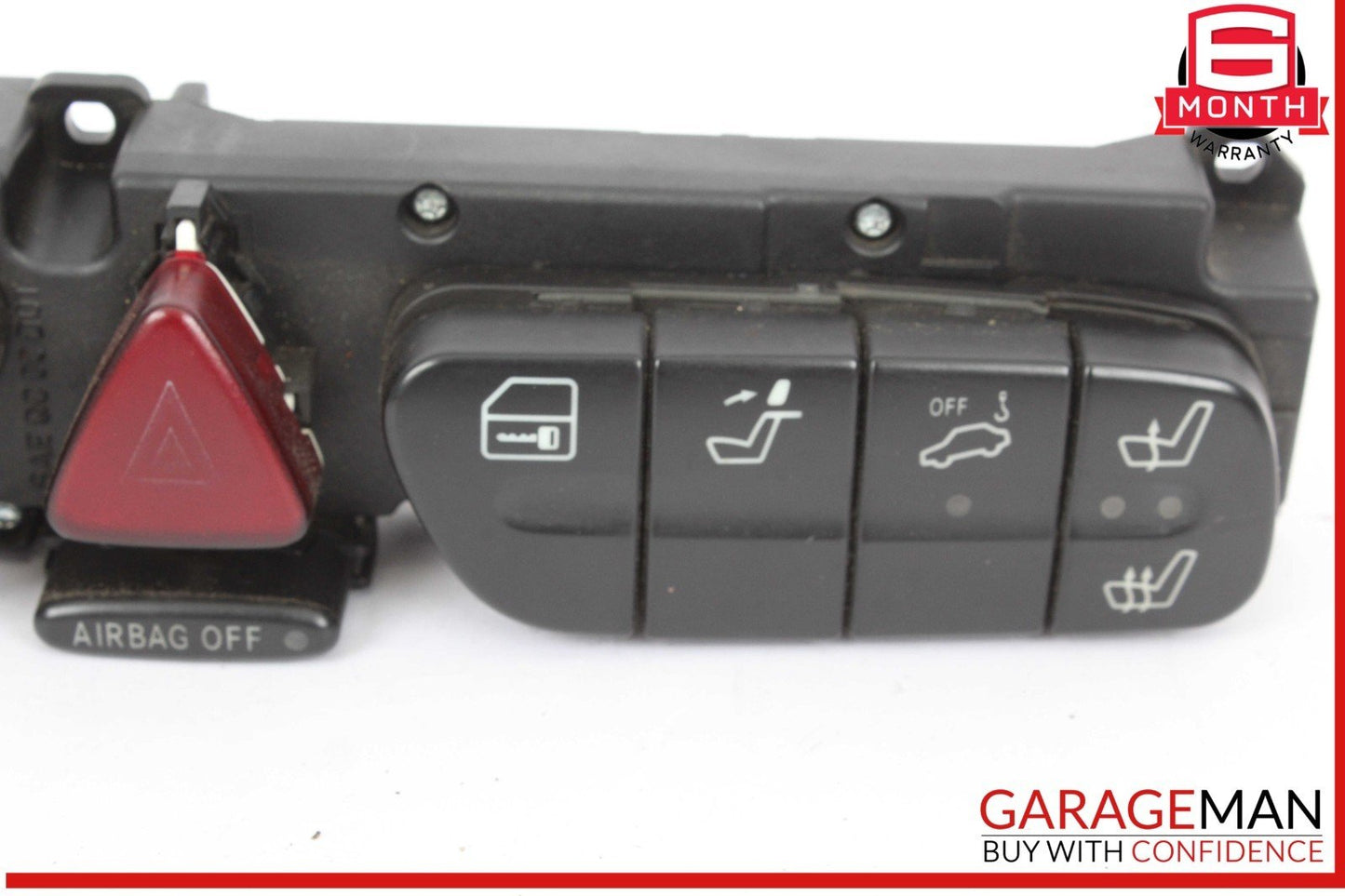 01-04 Mercedes W203 C32 AMG Dashboard Dash Hazard Light Control Switch Panel