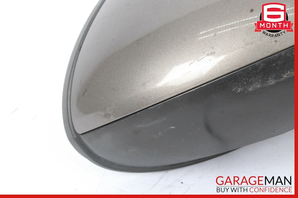 11-14 Porsche Cayenne 958 Front Right Passenger Side Mirror Rear View Door Brown