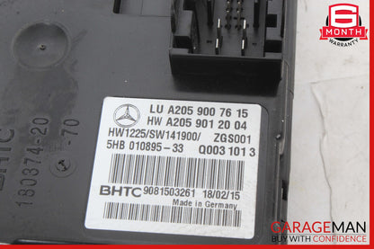 15-20 Mercedes W205 C300 A/C AC Heater Climate Control Module Unit OEM