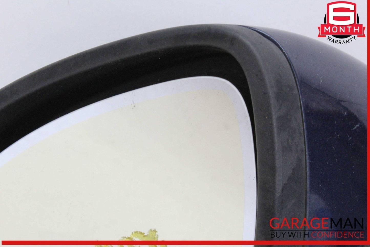 11-14 Porsche Cayenne 958 Front Left Driver Side Door Rear View Mirror Blue OEM