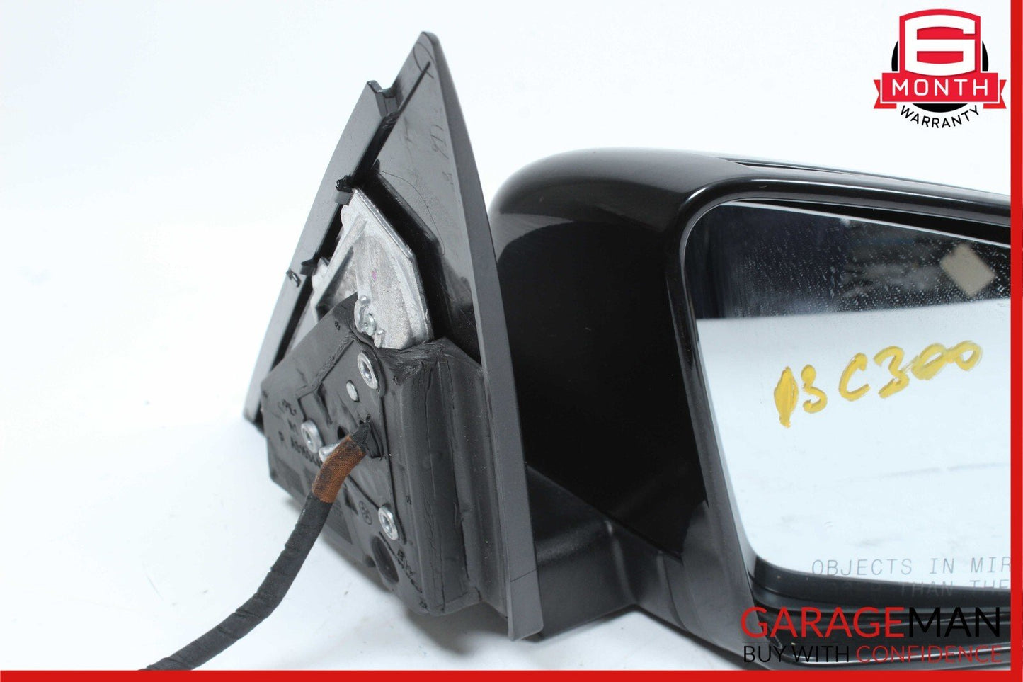 12-15 Mercedes W204 C300 4Matic Front Right Side Mirror Door Rear View Black OEM