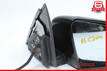 12-15 Mercedes W204 C300 4Matic Front Right Side Mirror Door Rear View Black OEM