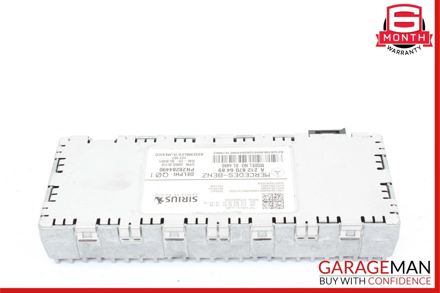 12-15 Mercedes SLK350 C250 GLK350 Sirius Satellite Radio Receiver Control Module