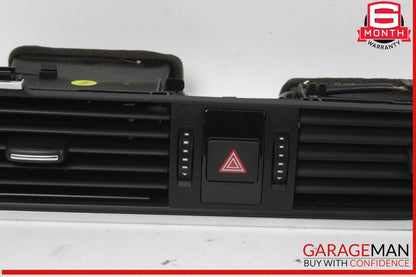 12-18 Audi A6 Front Center Dash Dashboard AC A/C Air Vent w/ Hazard Light OEM
